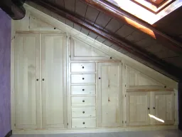 armadiatura sottotetto legno